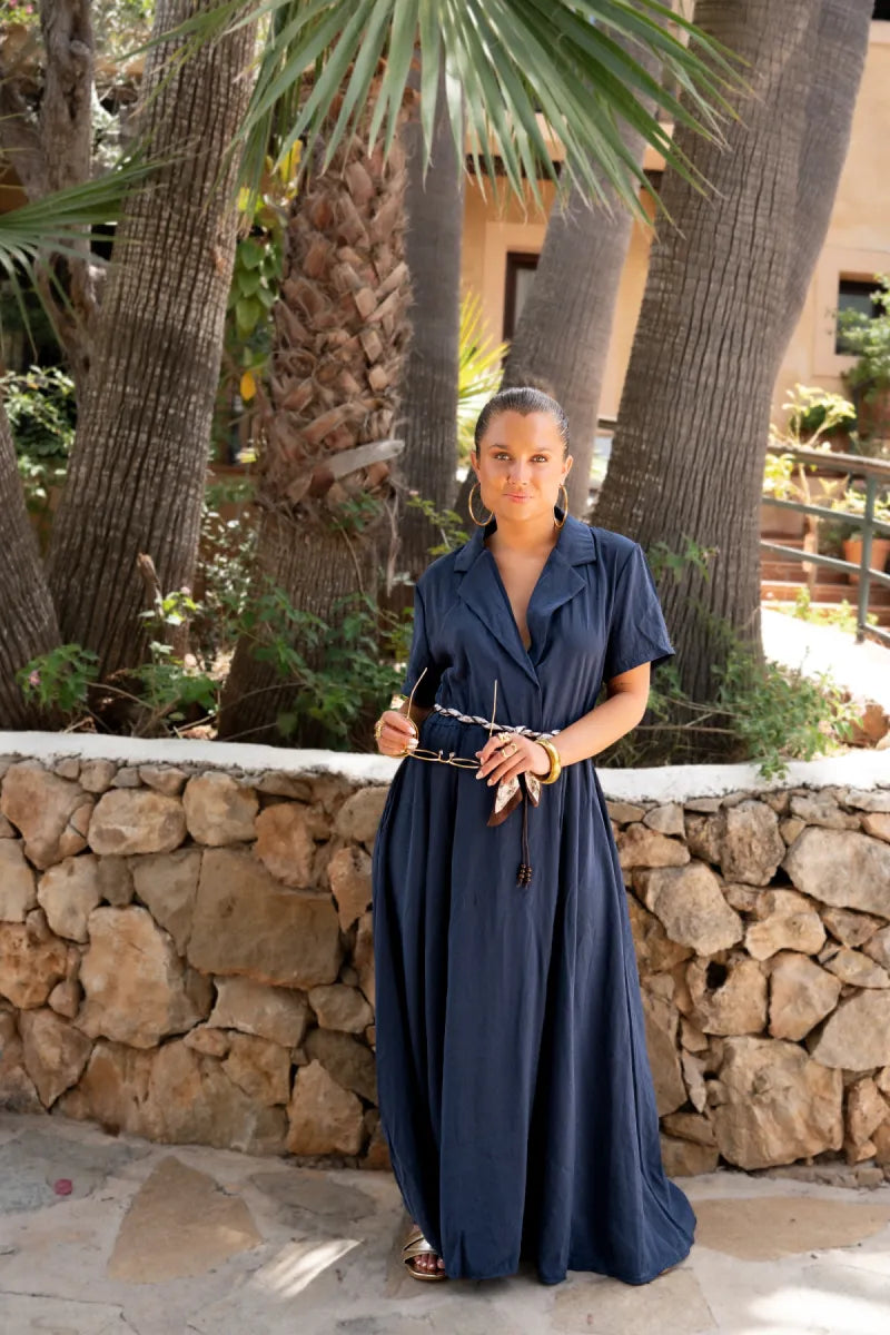  Linda Dress Navy