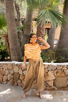  Fe Rouche Top Orange -