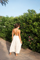  Nera Embroidery Dress Creme ^