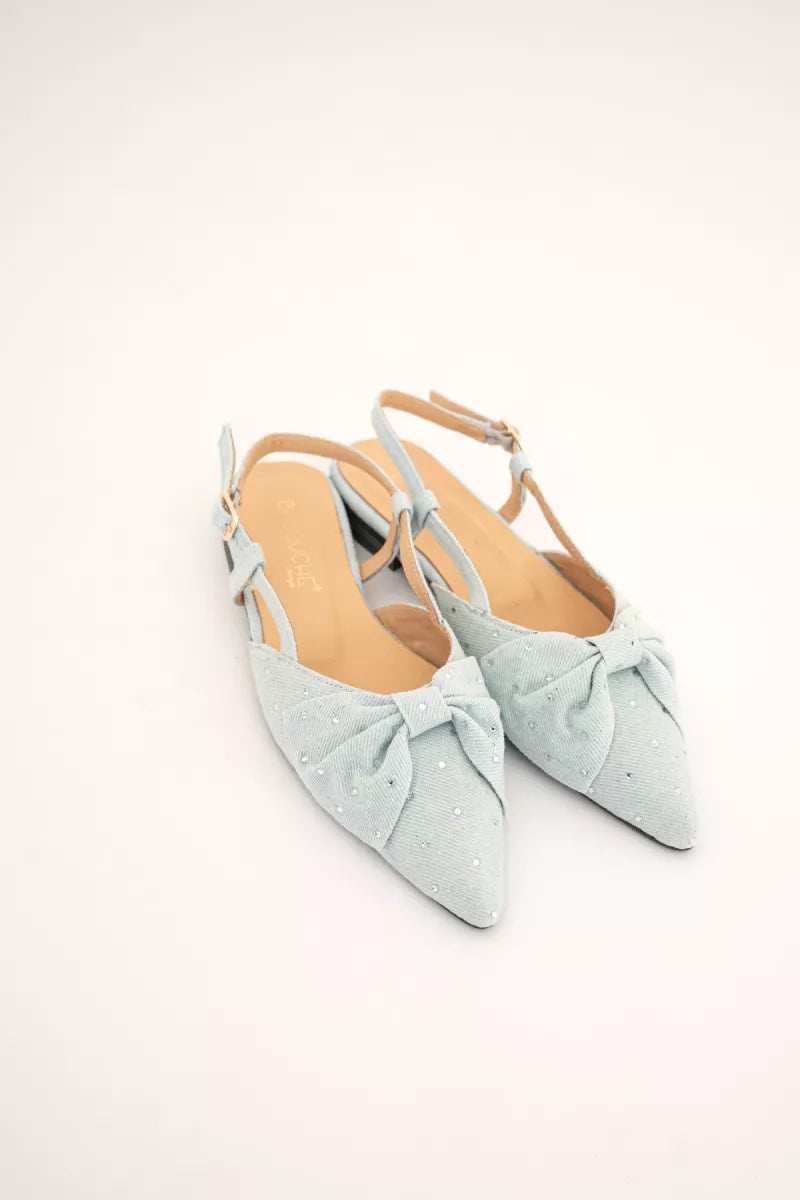  Babouche Slingback Jona-33 Ice Blue