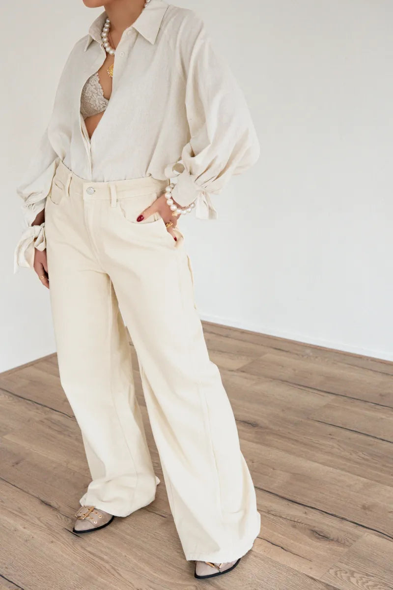  Luna Wide Leg Jeans 9059