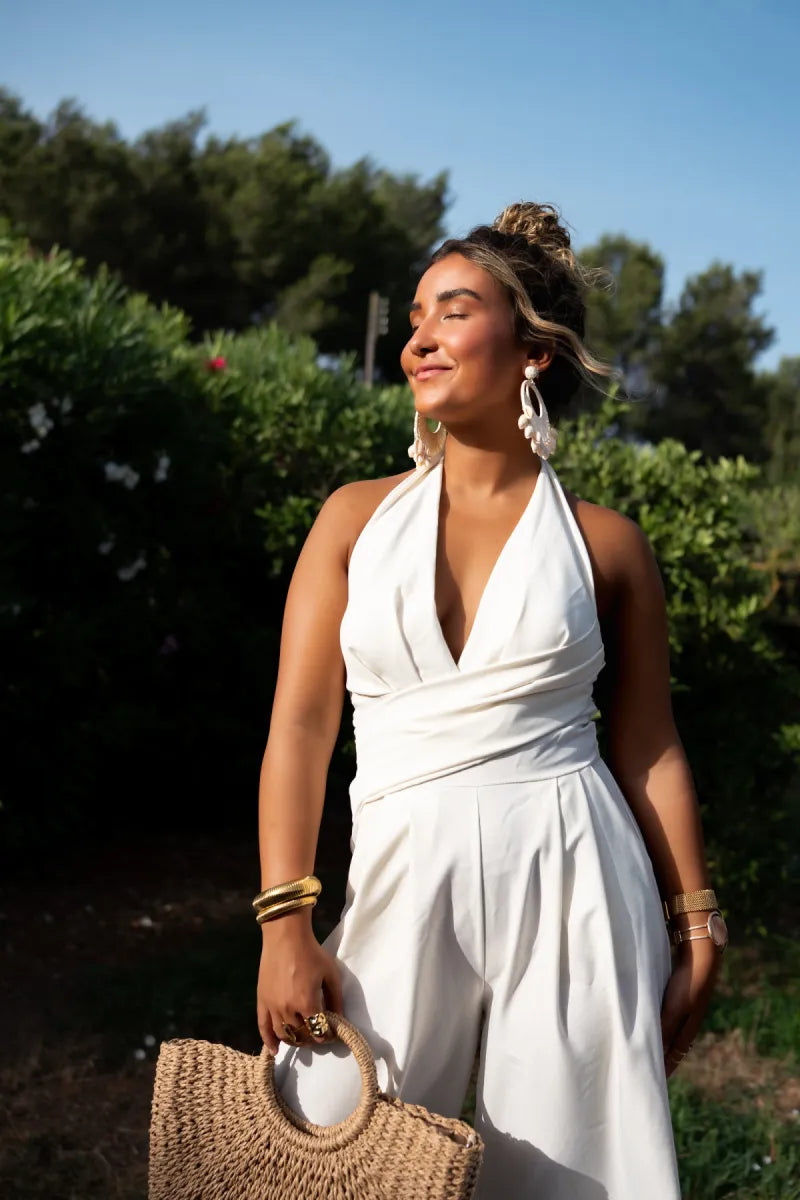  Brisa Jumpsuit Offwhite