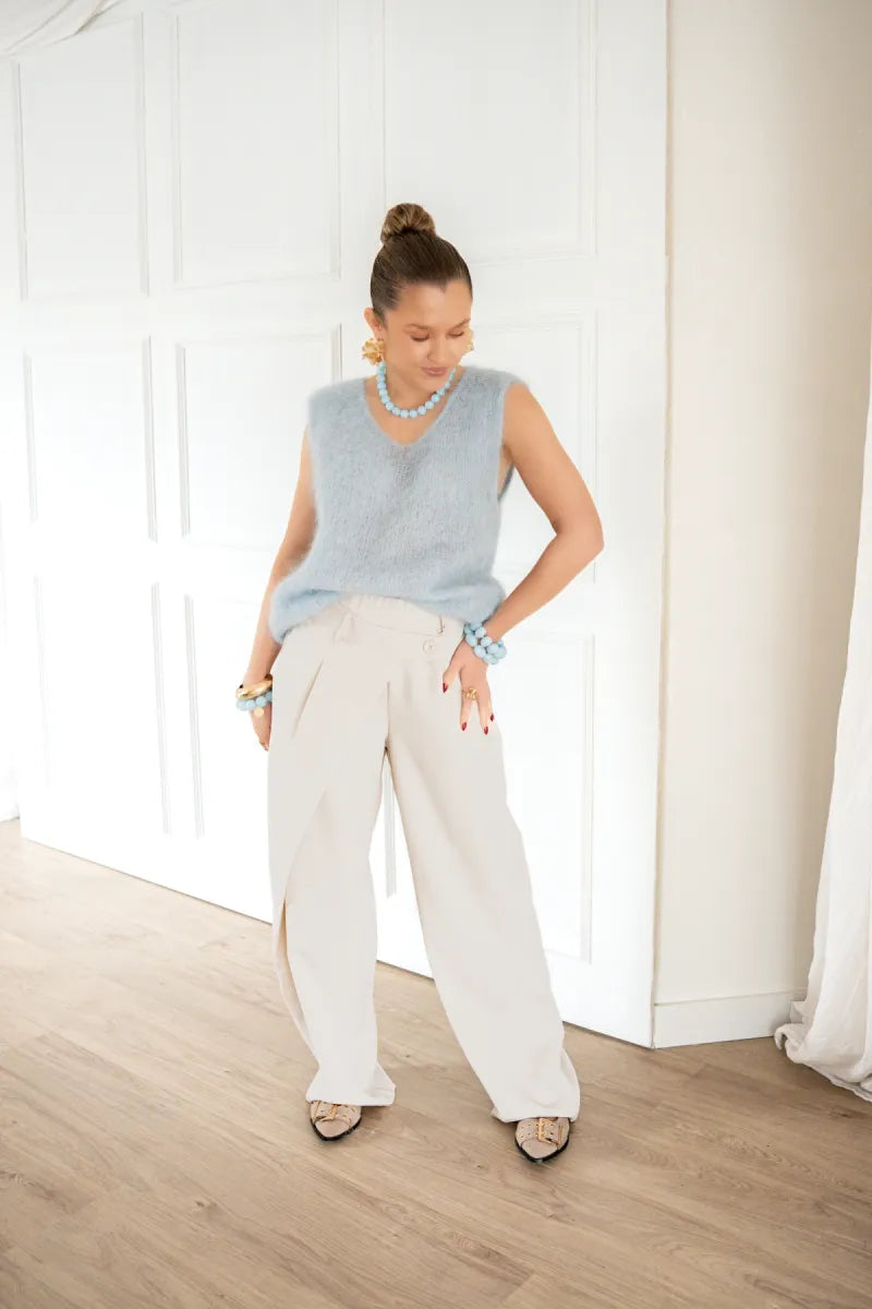  Mohair Spencer Light Blue
