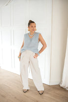  Mohair Spencer Light Blue