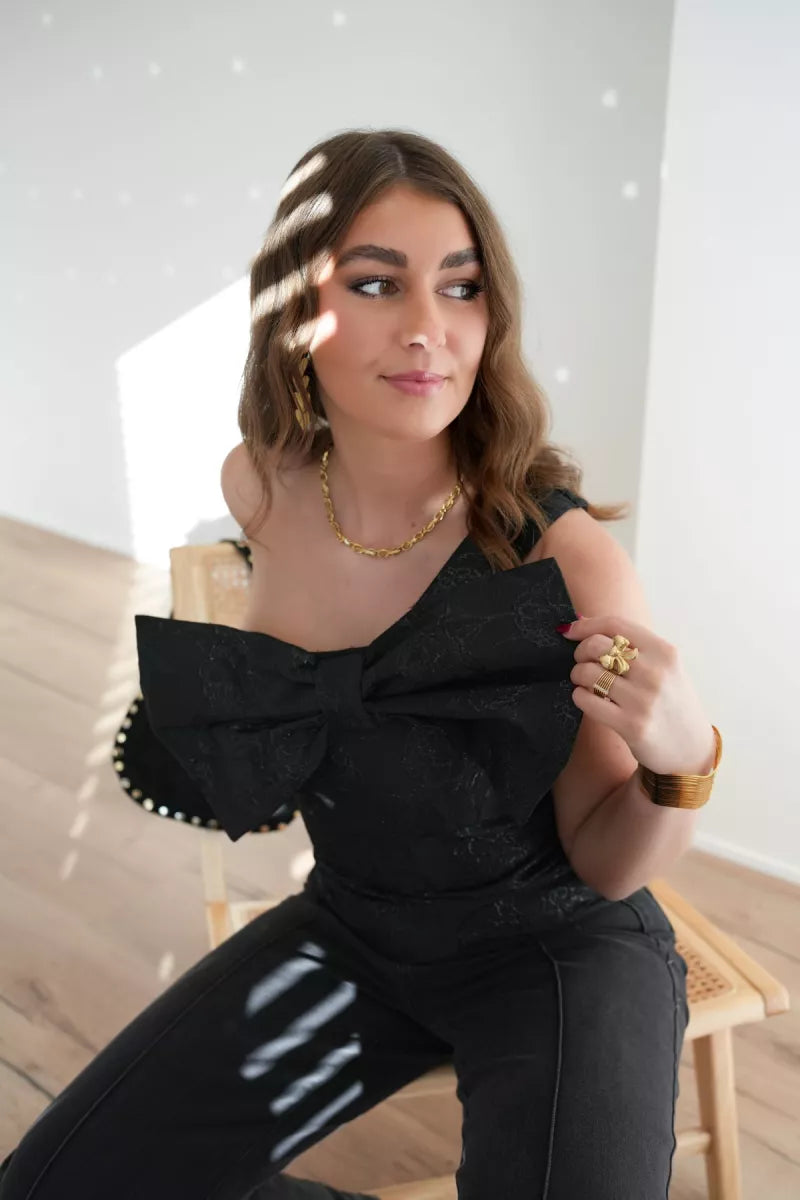  Lofty Manner Top Solange Black