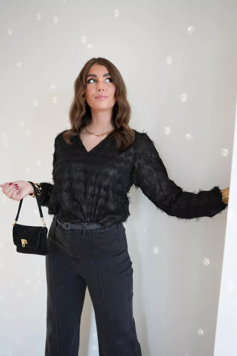  Lofty Manner Blouse Amara Black