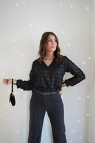  Lofty Manner Blouse Amara Black
