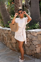  Soleil Dress Ecru-