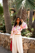  Fabi Print Blouse^