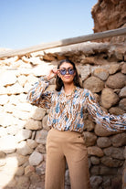  Lofty Manner Top Veerle Multi Color