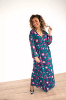  Lofty Manner Dress Caela Silver Flower