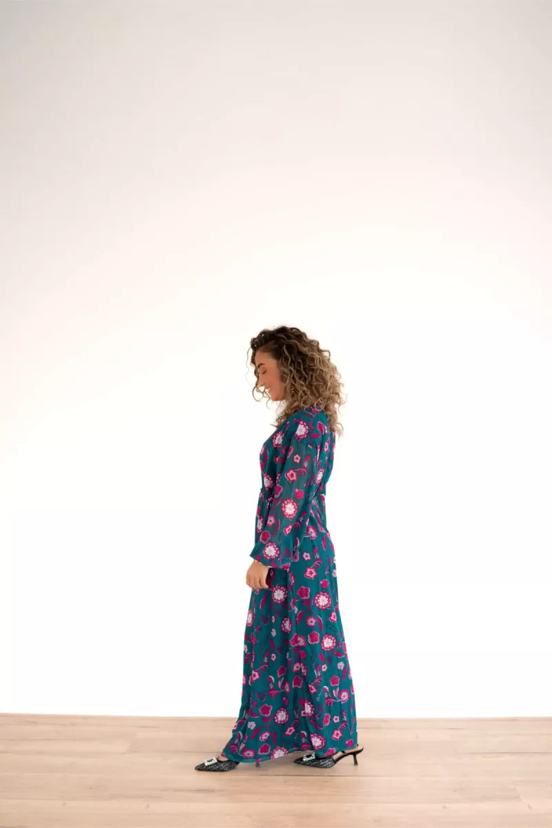  Lofty Manner Dress Caela Silver Flower