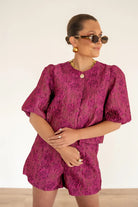  Lofty Manner Jacket Gianna Purple