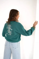  Lofty Manner Sweater Brinley Teal