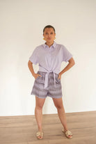  Lofty Manner Blouse Gwyn Lila