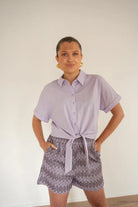  Lofty Manner Blouse Gwyn Lila