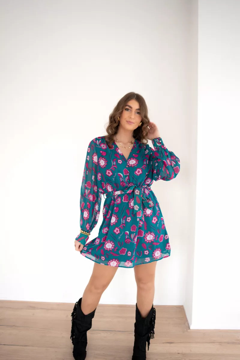  Lofty Manner Dress Lux Silver Flower