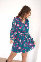  Lofty Manner Dress Lux Silver Flower