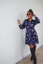  Lofty Manner Dress Lilla Multi Flower