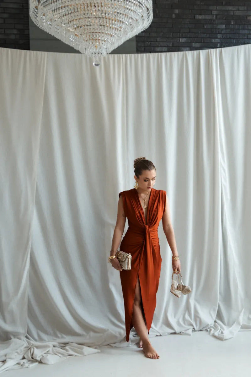  Perfect Dress Rust