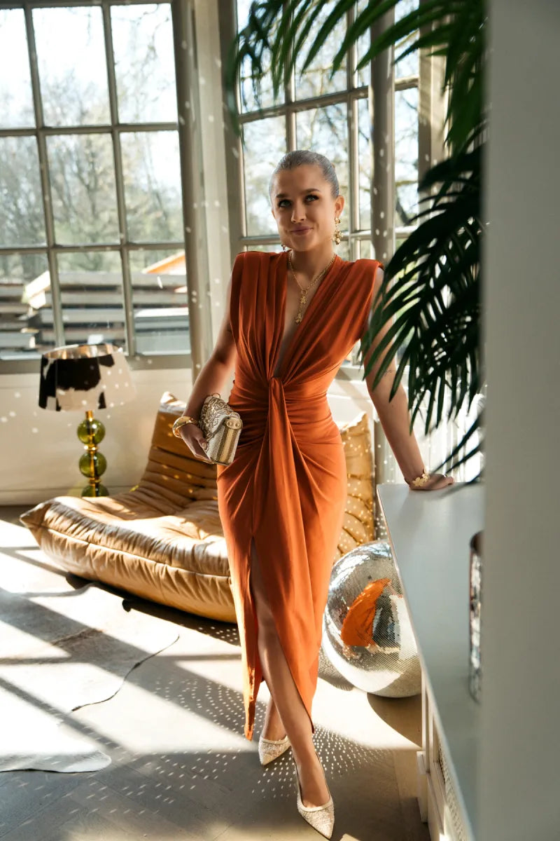  Perfect Dress Rust
