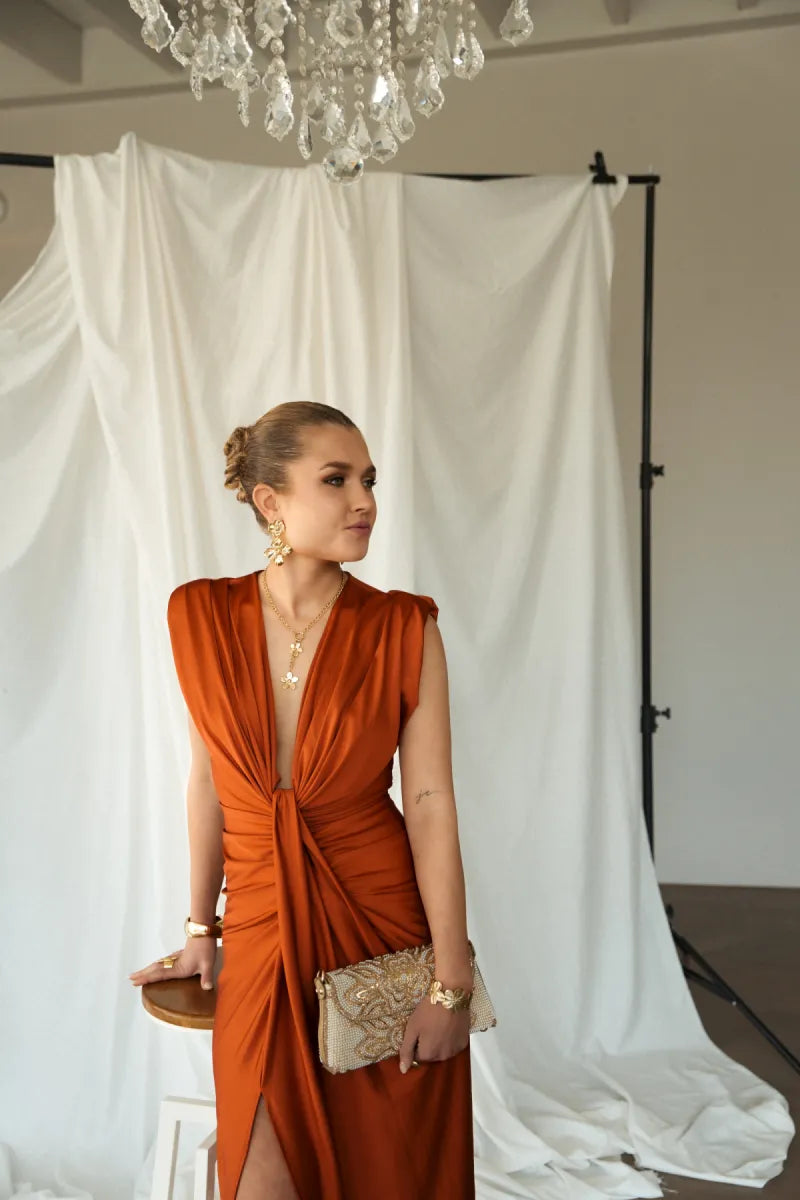  Perfect Dress Rust
