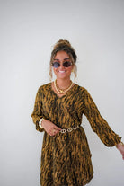  Lofty Manner Blouse Agnes Feathers Print