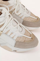  Dwrs Los Angeles Raffia Sand Champagne Sneakers