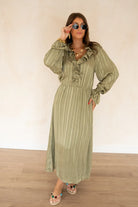  Lofty Manner Dress Hollis Boho Kaki