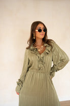  Lofty Manner Dress Hollis Boho Kaki