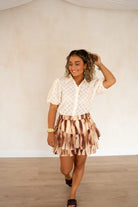  Lofty Manner Skort Hola Abstract Brown