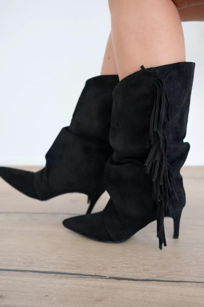  Franje Boots Black