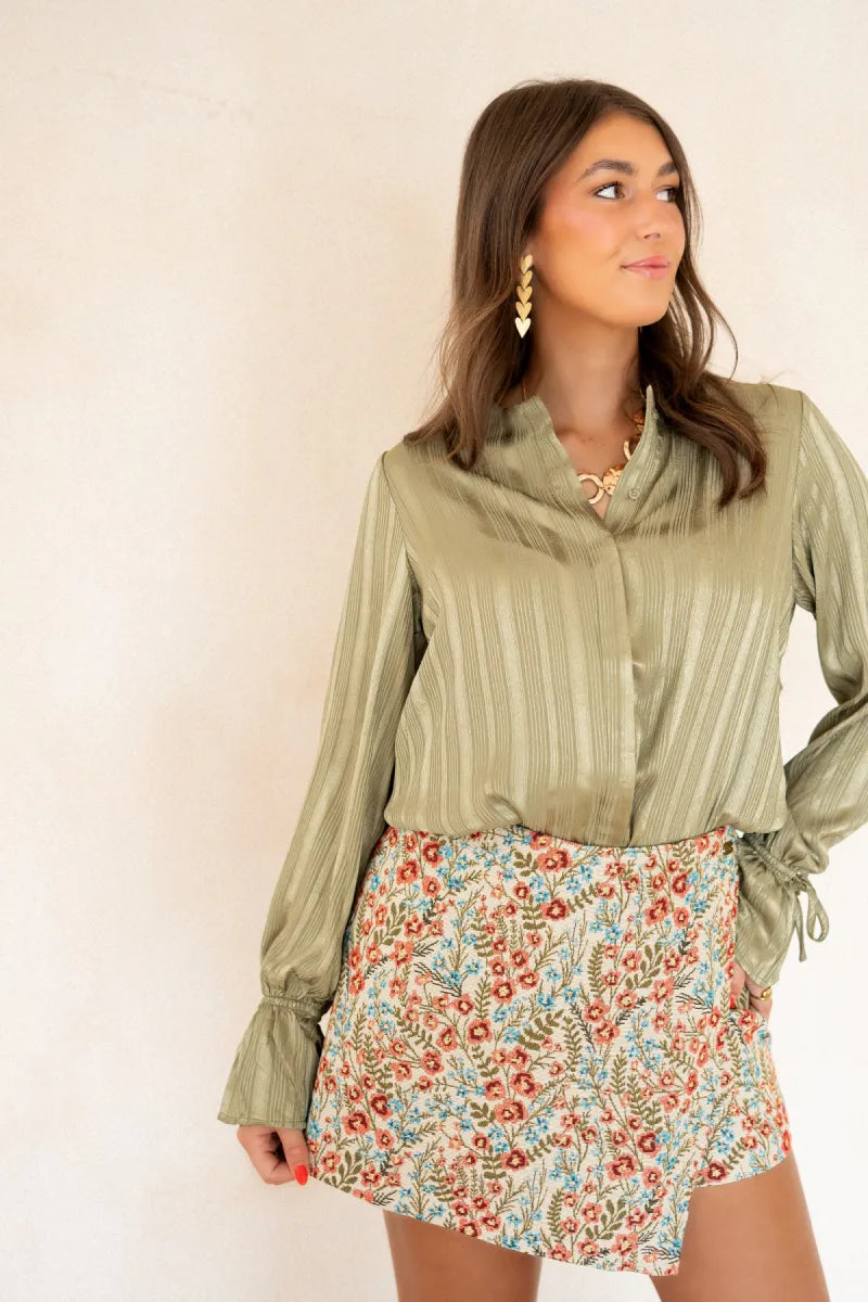  Lofty Manner Blouse Hella Kaki