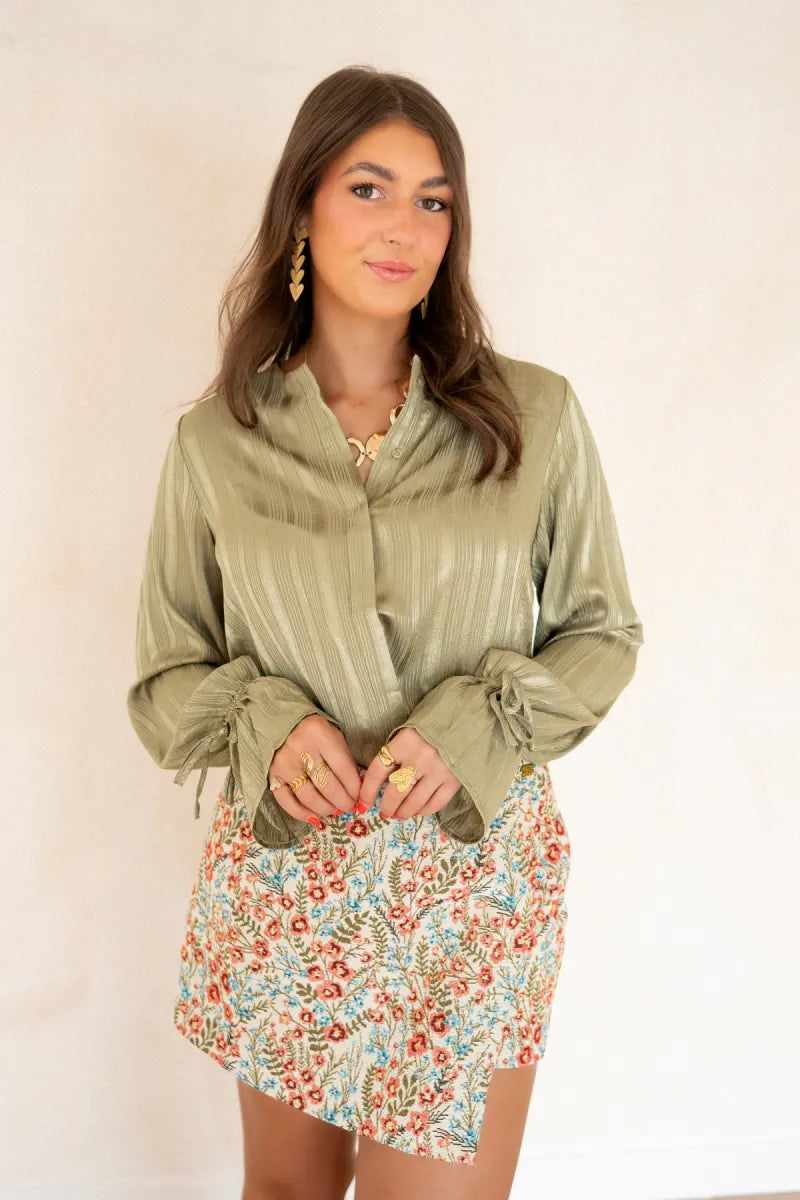  Lofty Manner Blouse Hella Kaki