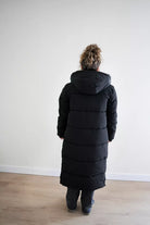  // Long Puffer Coat Black
