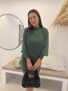  Luna Dress Khaki