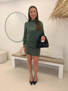  Luna Dress Khaki