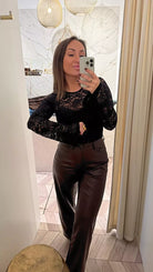  Lory Lace Body Black^