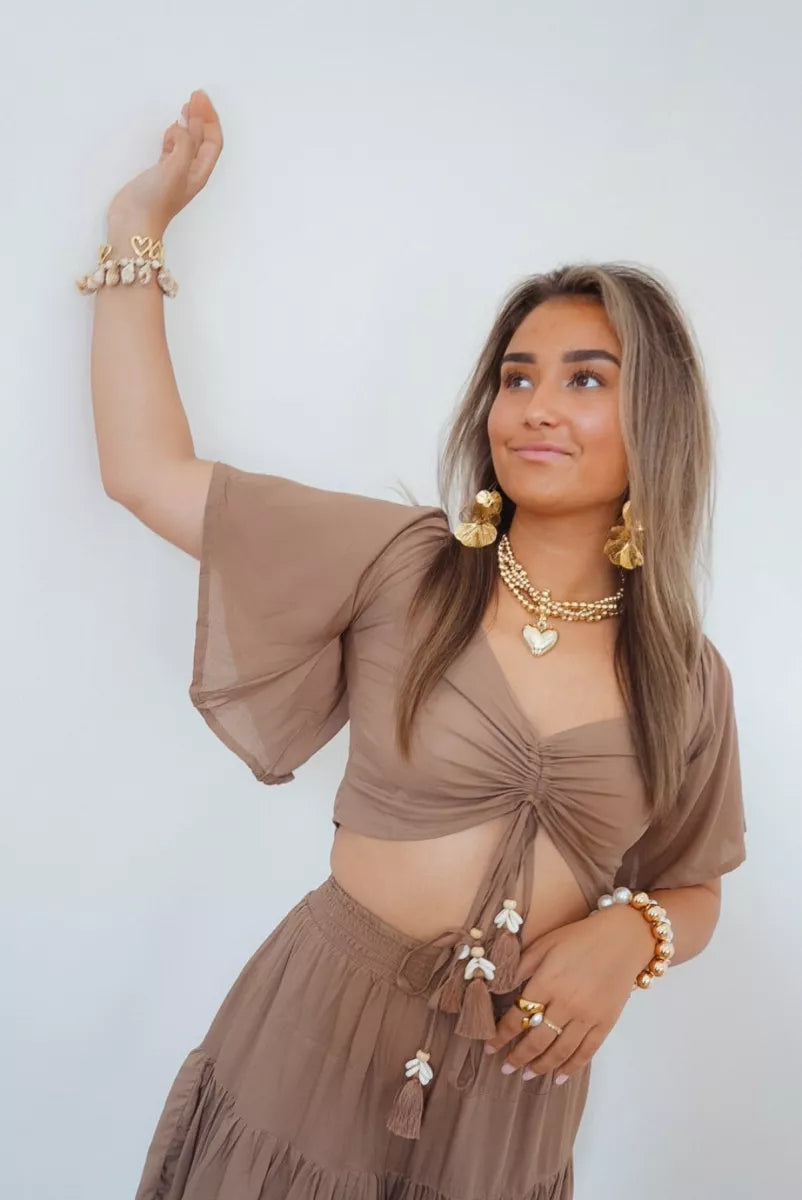  Top Jaimy Sun Taupe