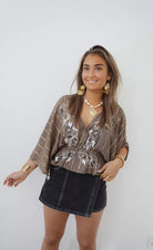  Top Emilia Florina Taupe