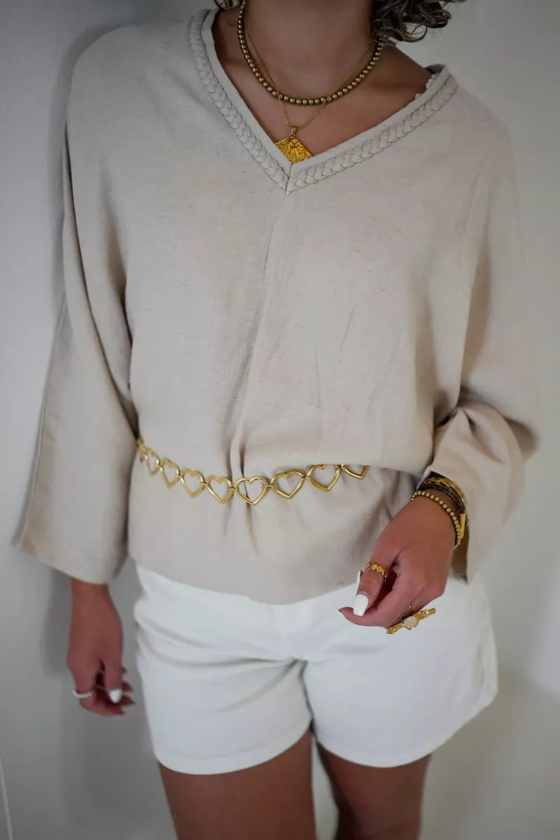  Lovely Hearts Belt