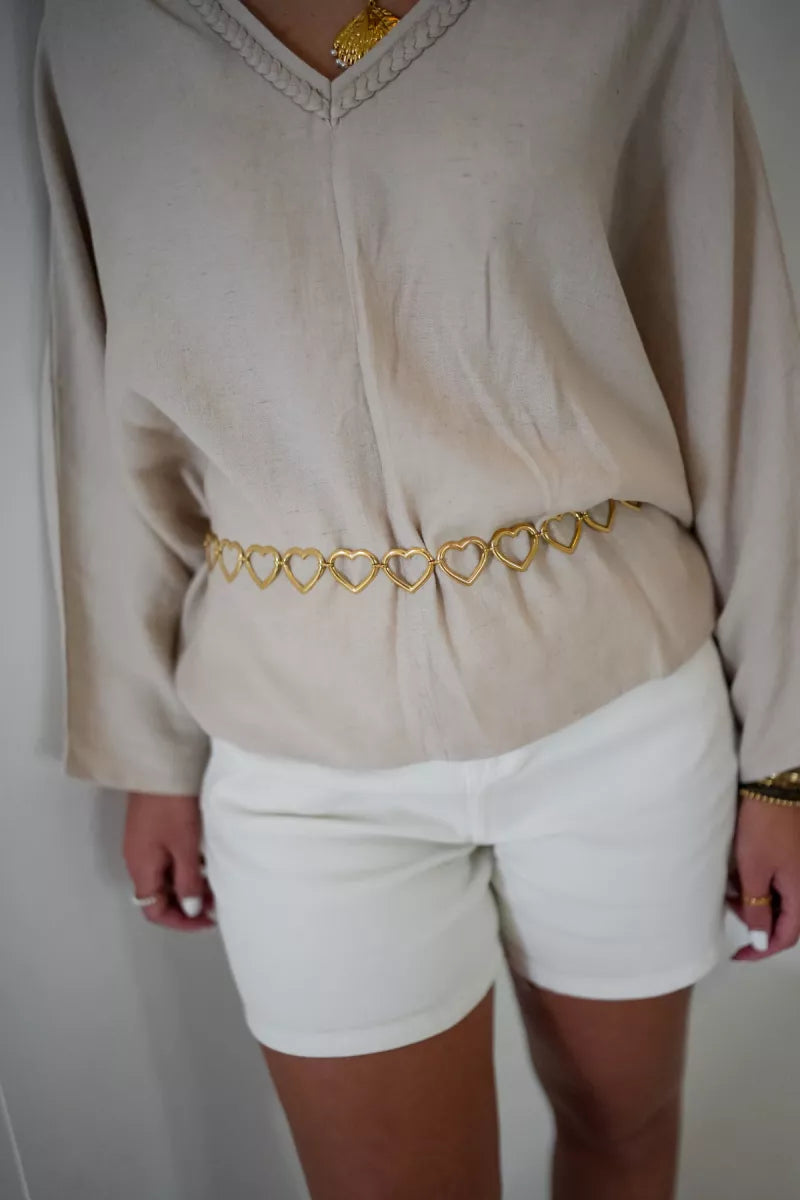  Lovely Hearts Belt